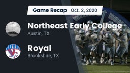 Recap: Northeast Early College  vs. Royal  2020