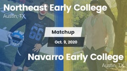 Matchup: John H. Reagan vs. Navarro Early College  2020