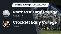 Recap: Northeast Early College  vs. Crockett Early College  2020