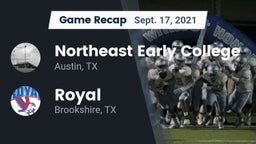 Recap: Northeast Early College  vs. Royal  2021