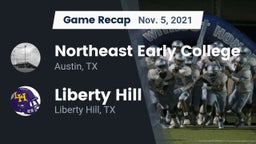 Recap: Northeast Early College  vs. Liberty Hill  2021