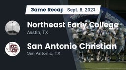 Recap: Northeast Early College  vs. San Antonio Christian  2023