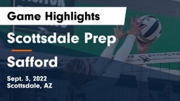 Scottsdale Prep  vs Safford  Game Highlights - Sept. 3, 2022