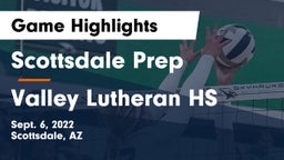 Scottsdale Prep  vs Valley Lutheran HS Game Highlights - Sept. 6, 2022