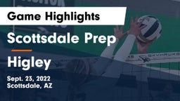 Scottsdale Prep  vs Higley  Game Highlights - Sept. 23, 2022