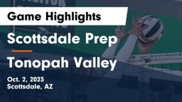 Scottsdale Prep  vs Tonopah Valley  Game Highlights - Oct. 2, 2023