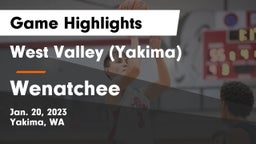 West Valley  (Yakima) vs Wenatchee  Game Highlights - Jan. 20, 2023