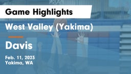 West Valley  (Yakima) vs Davis  Game Highlights - Feb. 11, 2023