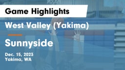 West Valley  (Yakima) vs Sunnyside  Game Highlights - Dec. 15, 2023