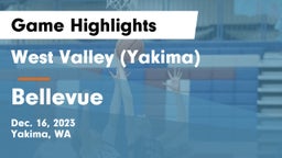 West Valley  (Yakima) vs Bellevue  Game Highlights - Dec. 16, 2023