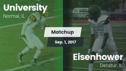 Matchup: University High vs. Eisenhower  2017