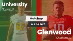Matchup: University High vs. Glenwood  2017