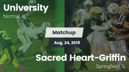 Matchup: University High vs. Sacred Heart-Griffin  2018