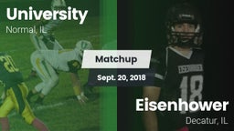 Matchup: University High vs. Eisenhower  2018