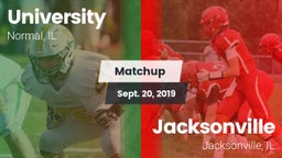 Matchup: University High vs. Jacksonville  2019