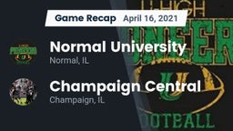 Recap: Normal University  vs. Champaign Central  2021