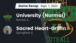 Recap: University (Normal)  vs. Sacred Heart-Griffin  2023