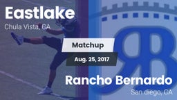 Matchup: Eastlake  vs. Rancho Bernardo  2017