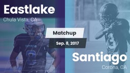 Matchup: Eastlake  vs. Santiago  2017