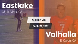 Matchup: Eastlake  vs. Valhalla  2017