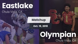Matchup: Eastlake  vs. Olympian  2018