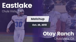 Matchup: Eastlake  vs. Otay Ranch  2018