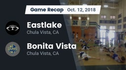 Recap: Eastlake  vs. Bonita Vista  2018