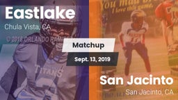 Matchup: Eastlake  vs. San Jacinto  2019