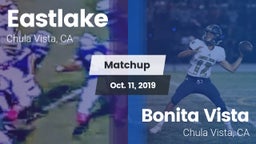 Matchup: Eastlake  vs. Bonita Vista  2019