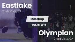 Matchup: Eastlake  vs. Olympian  2019