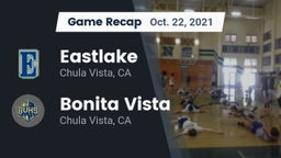 Recap: Eastlake  vs. Bonita Vista  2021