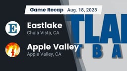 Recap: Eastlake  vs. Apple Valley  2023