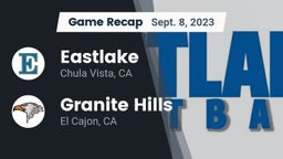 Recap: Eastlake  vs. Granite Hills  2023