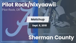 Matchup: Pilot Rock High vs. Sherman County 2018