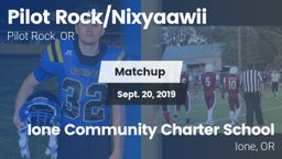 Matchup: Pilot Rock High vs. Ione Community Charter School 2019