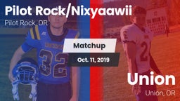Matchup: Pilot Rock High vs. Union  2019