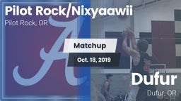 Matchup: Pilot Rock High vs. Dufur  2019