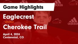 Eaglecrest  vs Cherokee Trail  Game Highlights - April 4, 2024