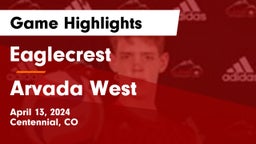 Eaglecrest  vs Arvada West  Game Highlights - April 13, 2024