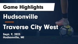 Hudsonville  vs Traverse City West  Game Highlights - Sept. 9, 2023