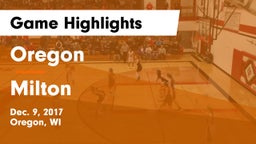 Oregon  vs Milton  Game Highlights - Dec. 9, 2017