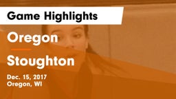 Oregon  vs Stoughton  Game Highlights - Dec. 15, 2017