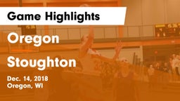 Oregon  vs Stoughton  Game Highlights - Dec. 14, 2018