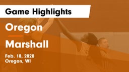 Oregon  vs Marshall  Game Highlights - Feb. 18, 2020