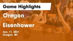 Oregon  vs Eisenhower  Game Highlights - Jan. 11, 2021