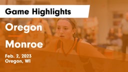 Oregon  vs Monroe  Game Highlights - Feb. 2, 2023