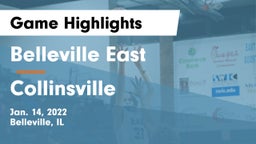 Belleville East  vs Collinsville  Game Highlights - Jan. 14, 2022