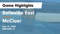 Belleville East  vs McCluer  Game Highlights - Jan. 21, 2022