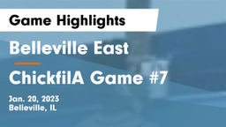 Belleville East  vs ChickfilA Game #7 Game Highlights - Jan. 20, 2023