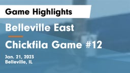 Belleville East  vs Chickfila Game #12 Game Highlights - Jan. 21, 2023